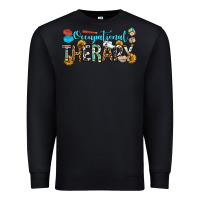 Black occupational therapy Premium Sweatshirt - OliviaCreatesArt