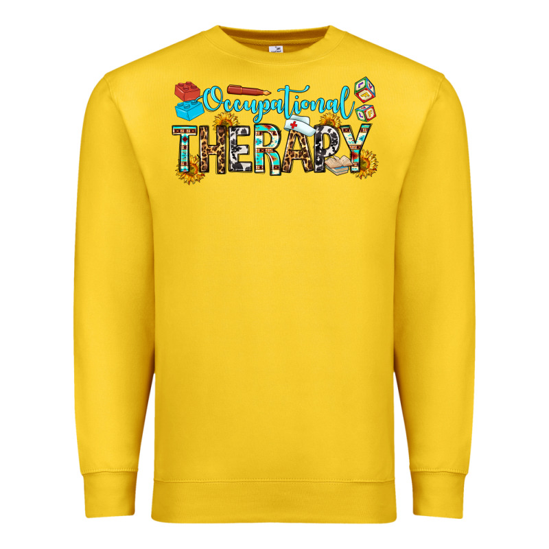 Occupational Therapy Premium Sweatshirt by OliviaCreatesArt | Teevron