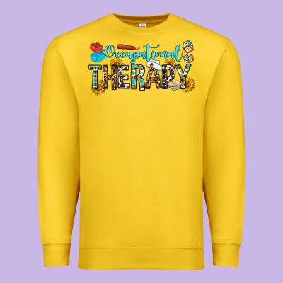 Occupational Therapy Premium Sweatshirt Designed By Oliviacreatesart