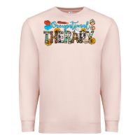 Pale Pink occupational therapy Premium Sweatshirt - OliviaCreatesArt