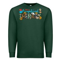 Sports Green occupational therapy Premium Sweatshirt - OliviaCreatesArt