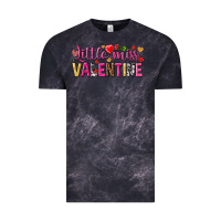 Cloud Black little miss valentine Vintage Tee - NancyCooperArtShop