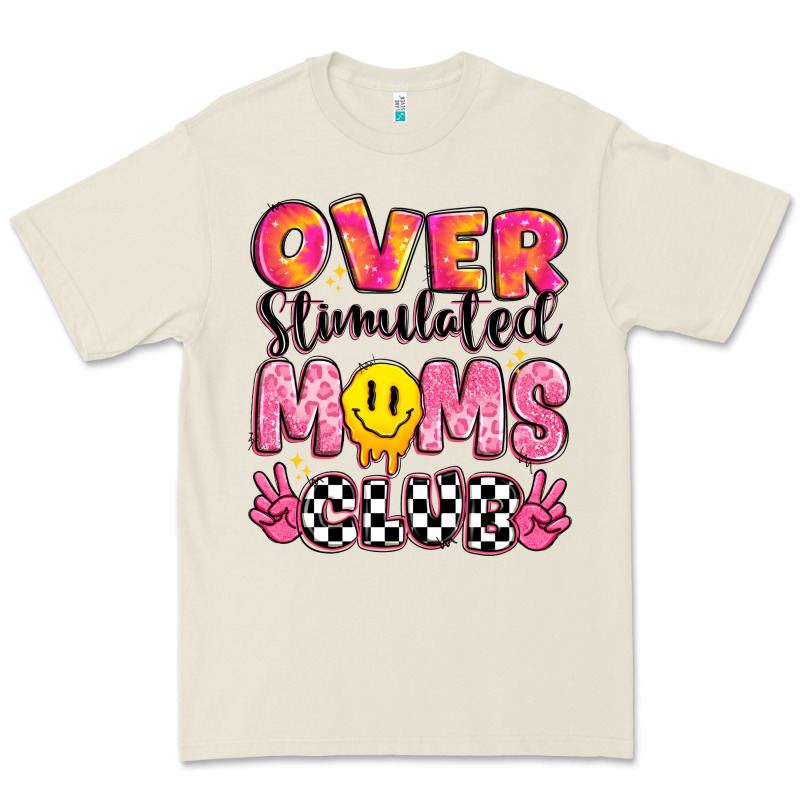 Over Stimulated Moms Club Premium Tee by JahusDesignShop | Teevron