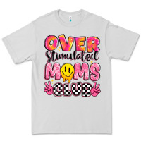 Dove Grey over stimulated moms club Premium Tee - JahusDesignShop