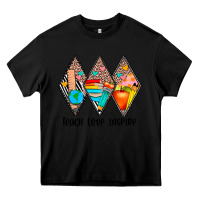 Black teach love inspire Heavy Core Tee - JahusDesignShop