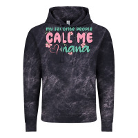 Cloud Black my favorite people call me nana Vintage Hoodie - MaliasSmallBusiness