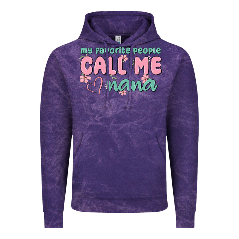 My Favorite People Call Me Nana Vintage Hoodie by MaliasSmallBusiness | Teevron