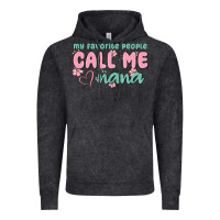Vintage Black my favorite people call me nana Vintage Hoodie - MaliasSmallBusiness