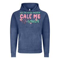 Vintage Denim my favorite people call me nana Vintage Hoodie - MaliasSmallBusiness