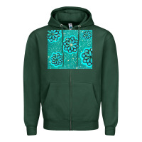 Sports Green glitter turquoise Zipper Hoodie - TumblerDesignByShophia