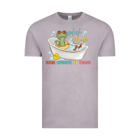 Vintage Zinc splash splash your opinion is trash Vintage Tee - MaliasSmallBusiness