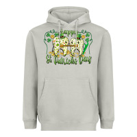 Moon Dust Happy St. Patrick's Day Tooth Dentist Heavyweight Hoodie - CowGirlArtShop