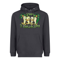 Smoke Happy St. Patrick's Day Tooth Dentist Heavyweight Hoodie - CowGirlArtShop