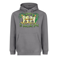 Storm Happy St. Patrick's Day Tooth Dentist Heavyweight Hoodie - CowGirlArtShop