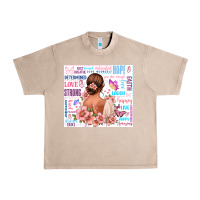 French Oak positive affirmations girl Urban Heavy Tee - MaliasSmallBusiness