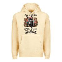Pina Colada life is better with a french bulldog Premium Hoodie - JahusDesignShop