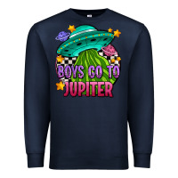 Navy boys go to jupiter olıvıa Premium Sweatshirt - OliviaCreatesArt