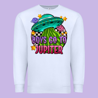 Boys Go To Jupiter Olıvıa Premium Sweatshirt Designed By Oliviacreatesart
