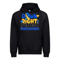 Black down right perfect down syndrome awareness Urban Hoodie - CowhideDigitalArt