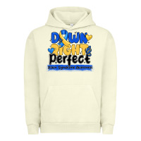 Pigment Pistachio down right perfect down syndrome awareness Urban Hoodie - CowhideDigitalArt