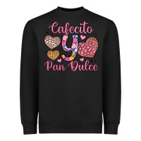 Black cafecito y pan dulce Heavyweight Sweatshirt - Artiststas