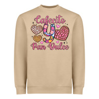 Mushroom cafecito y pan dulce Heavyweight Sweatshirt - Artiststas