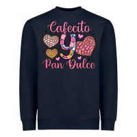 Navy cafecito y pan dulce Heavyweight Sweatshirt - Artiststas