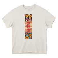 Cream usa flag and mom penwraps 1 Heavy Core Tee - Artiststas