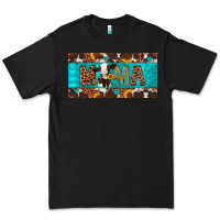 Black mama holstein cow license plate Premium Tee - Artiststas