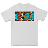 Mama Holstein Cow License Plate Premium Tee | Teevron