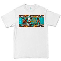 White mama holstein cow license plate Premium Tee - Artiststas