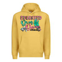 Antique Gold Educated drug dealer Nurse life Premium Hoodie - CowGirlArtShop