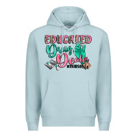 Blue Mist Educated drug dealer Nurse life Premium Hoodie - CowGirlArtShop