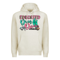Oatmeal Heather Educated drug dealer Nurse life Premium Hoodie - CowGirlArtShop