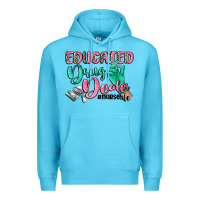 Ocean Blue Educated drug dealer Nurse life Premium Hoodie - CowGirlArtShop