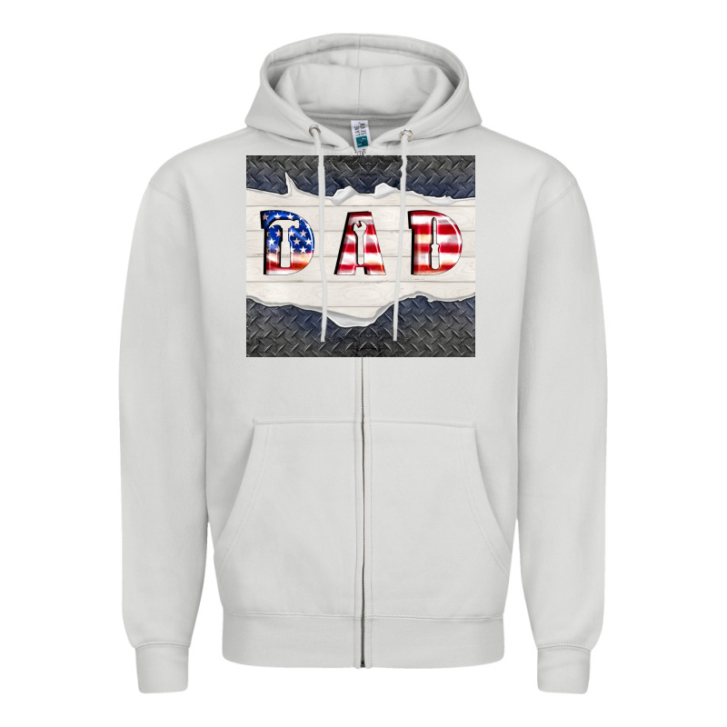 Fixer Dad Father's Day Zipper Hoodie by TumblerDesignByShophia | Teevron