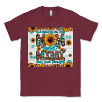 Burgundy god gifted me two titles mom and mimi and i rock them both Classic Tee - JahusDesignShop