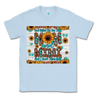 Dusty Blue god gifted me two titles mom and mimi and i rock them both Classic Tee - JahusDesignShop