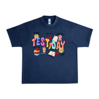 Navy test day Urban Heavy Tee - JahusDesignShop