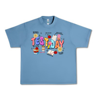 Pebble Blue test day Urban Heavy Tee - JahusDesignShop