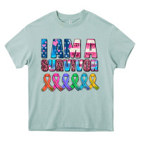 Arona i am a survivor with all cancer ribbons Heavy Core Tee - AdoDesignShop