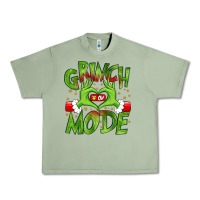 Oil Green christmas Urban Heavy Tee - MaliasSmallBusiness