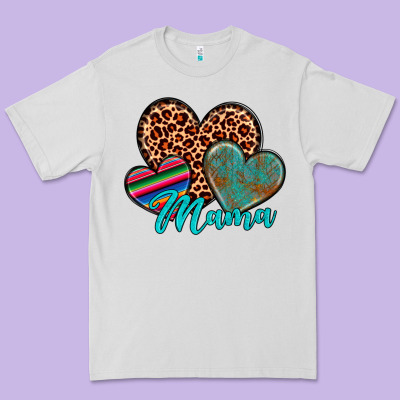 Hearts Mama Premium Tee Designed By Artiststas