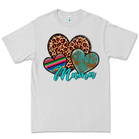 Dove Grey hearts mama Premium Tee - Artiststas