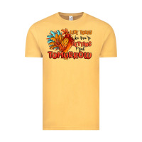 Vintage Mustard live today like you're getting fried tomorrow Vintage Tee - MaliasSmallBusiness