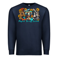 Navy physical therapy assistant olivia Premium Sweatshirt - OliviaCreatesArt