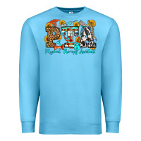 Ocean Blue physical therapy assistant olivia Premium Sweatshirt - OliviaCreatesArt