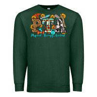 Sports Green physical therapy assistant olivia Premium Sweatshirt - OliviaCreatesArt