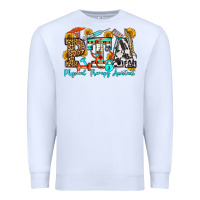 White physical therapy assistant olivia Premium Sweatshirt - OliviaCreatesArt