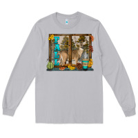 Moon Dust White Tailed Buck Fall Long Sleeve Tee - LillyAllenDesigns